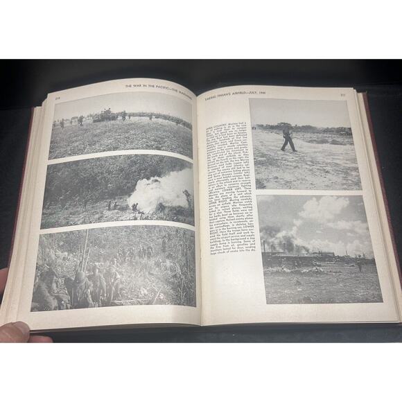 Vintage 1954 Veterans of Foreign Wars Book Pictorial Volume 2 The War Pacific - Picture 6 of 7